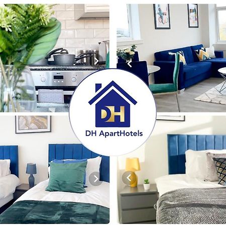 2 Bedroom Apartment - Flitwick - Contractor Friendly - Tourist Ready - Full Kitchen - Wifi - Smart Tv - Sofa Bed - Free Parking - Ideal For Short Or Long Stays Kültér fotó